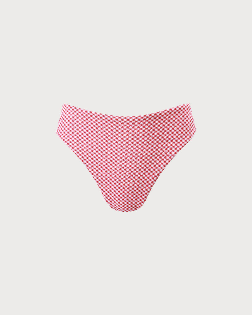 The Plaid Bikini Bottom Bikinis - RIHOAS