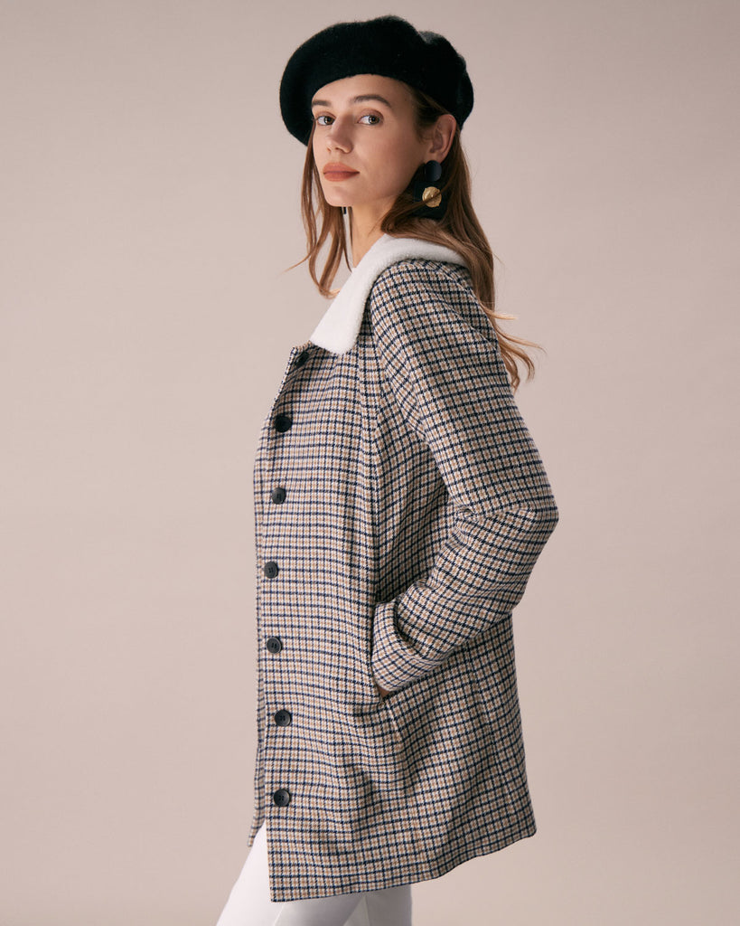 The Plaid Single Breasted Blazer Outerwear - RIHOAS