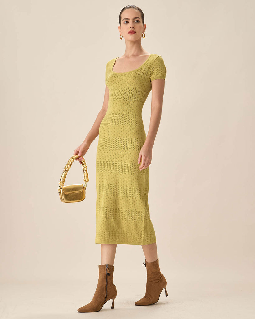 Women Knitted Viscose Dresses Dresses - RIHOAS