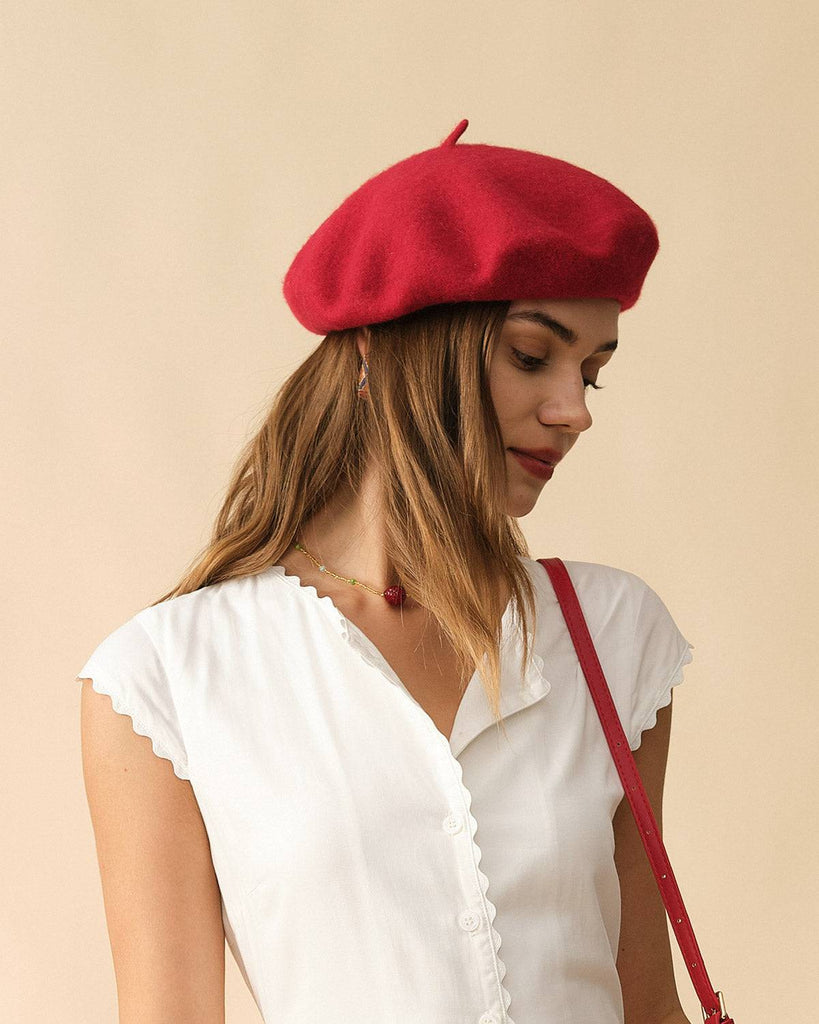 The Solid Retro Versatile Beret - RIHOAS